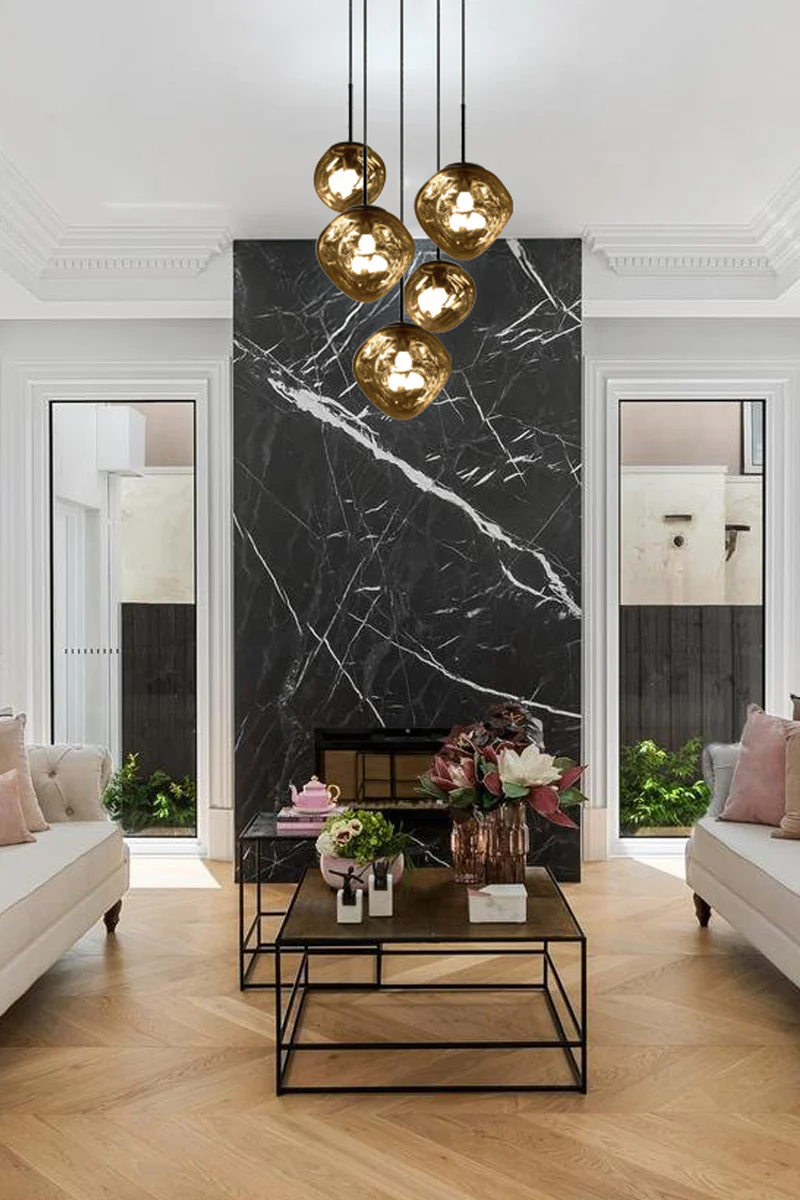 Northern Orb Glass Chandelier - Image 2