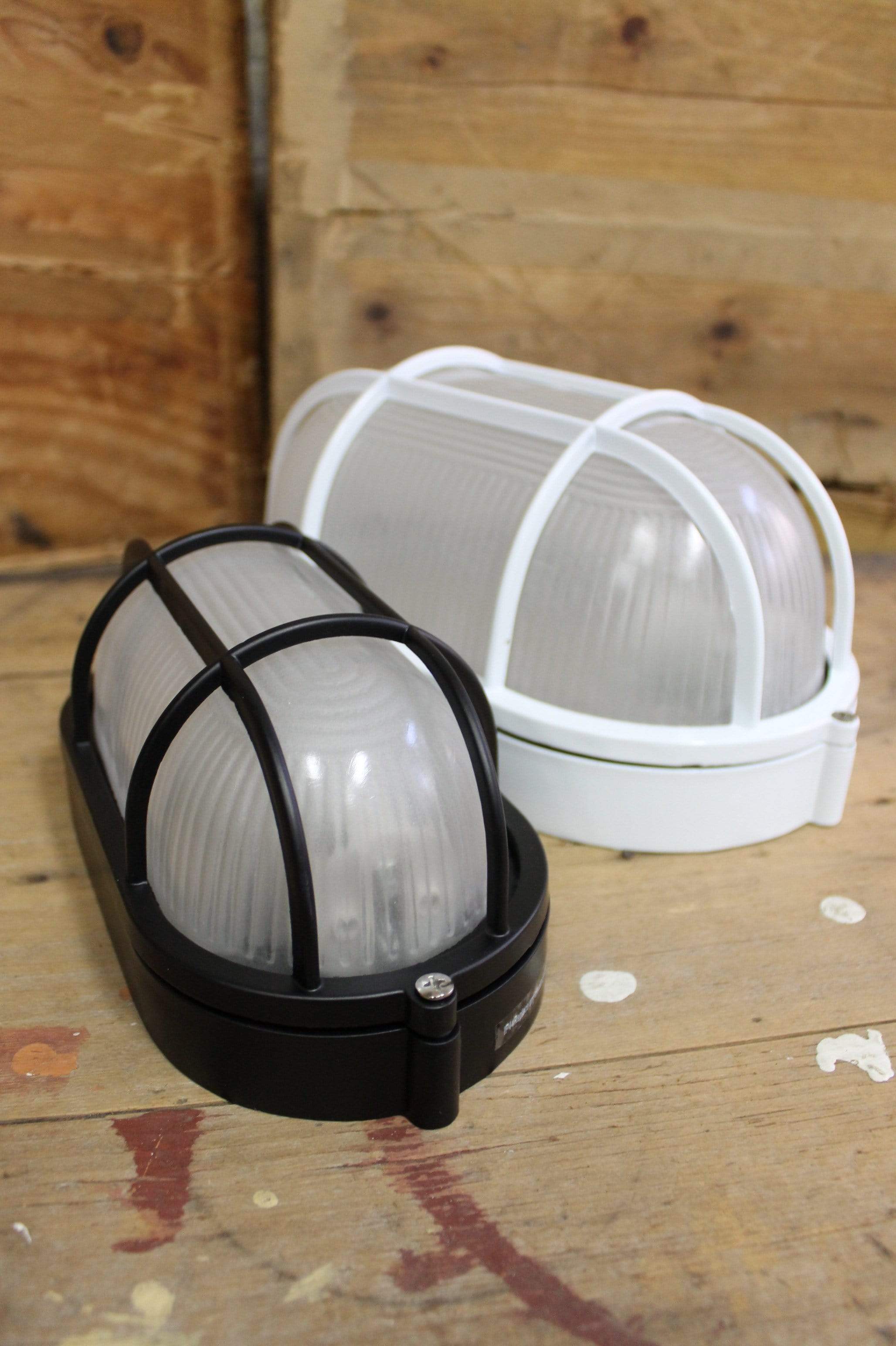 Oval Caged Bunker Lights - Image 4
