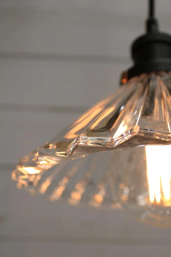 Paris Pleated Glass Chandelier - Image 3