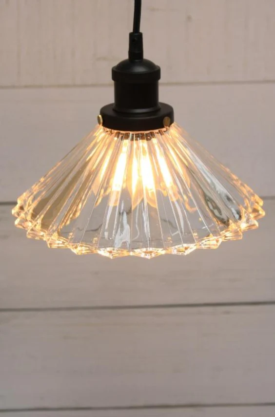 Paris Pleated Glass Chandelier - Image 6