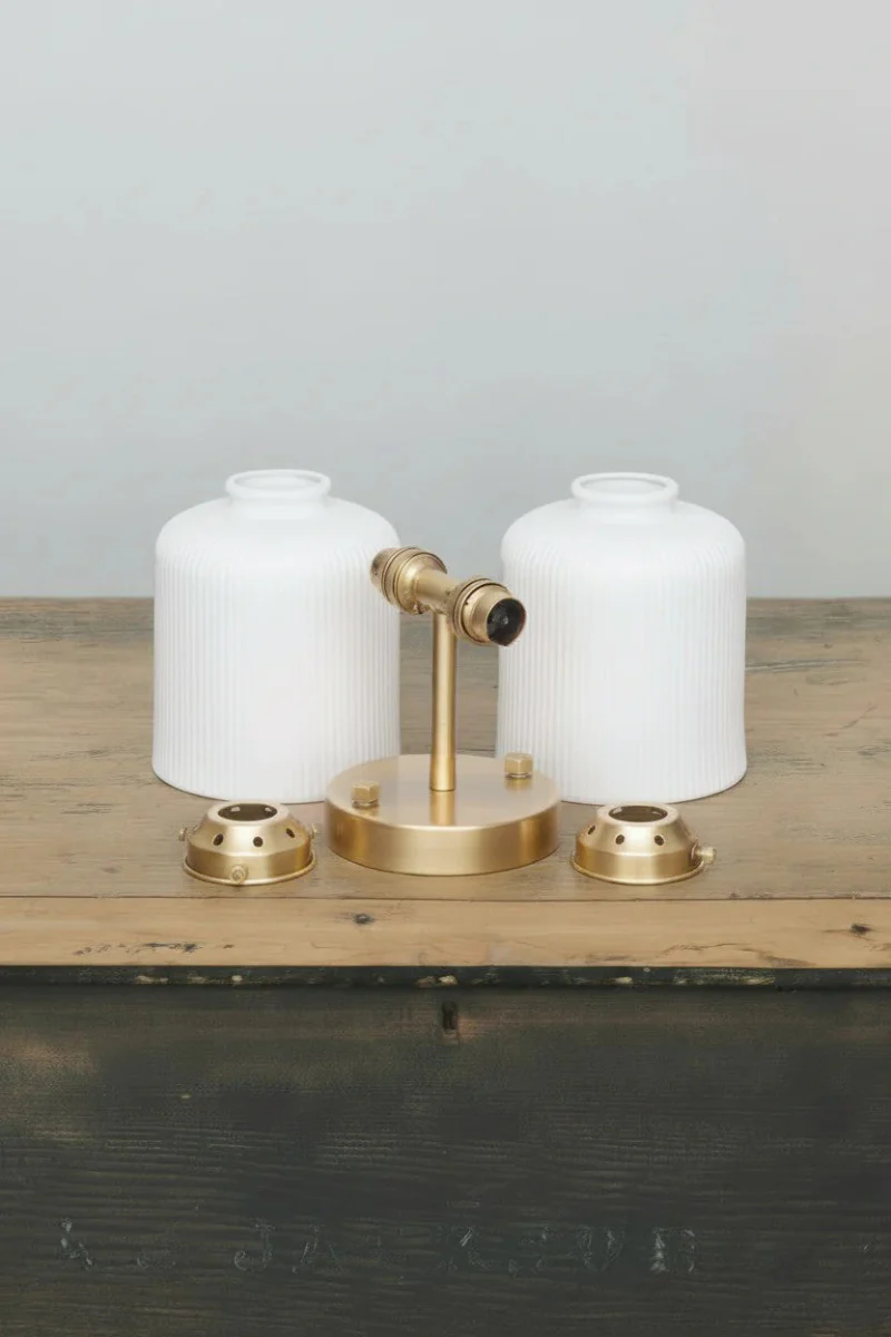 Portofino Ceramic Double Light Wall Sconce - Image 12