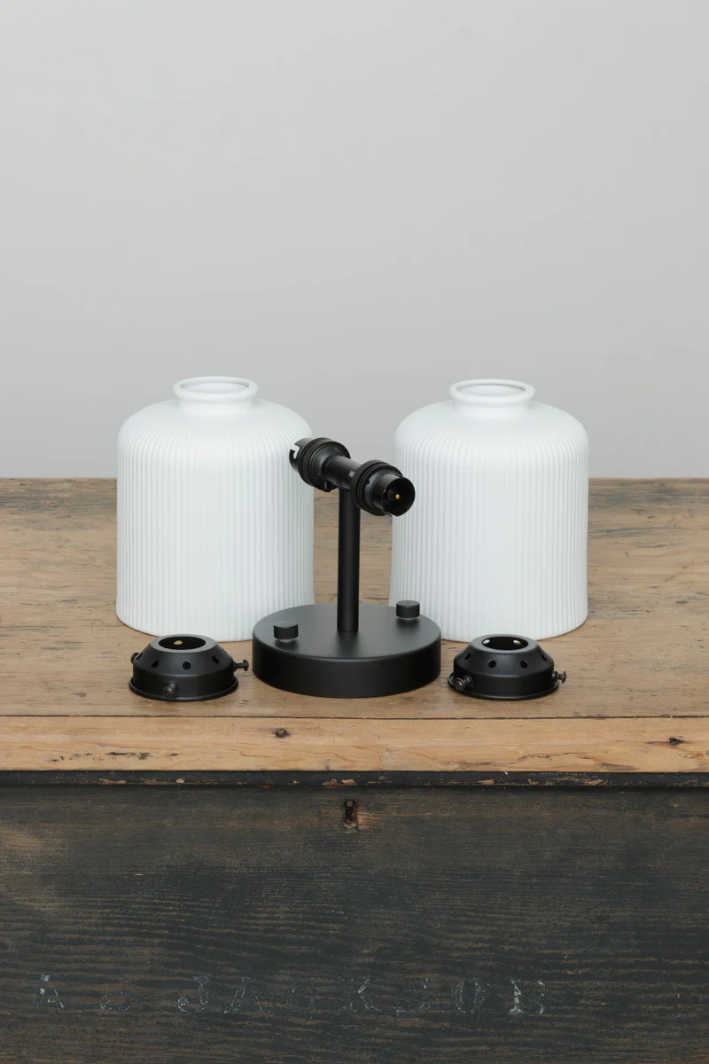 Portofino Ceramic Double Light Wall Sconce - Image 16