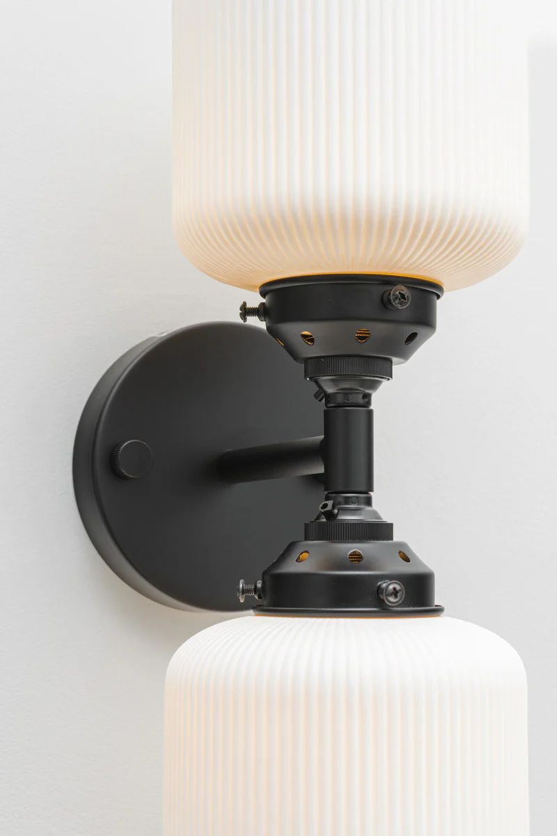 Portofino Ceramic Double Light Wall Sconce - Image 4