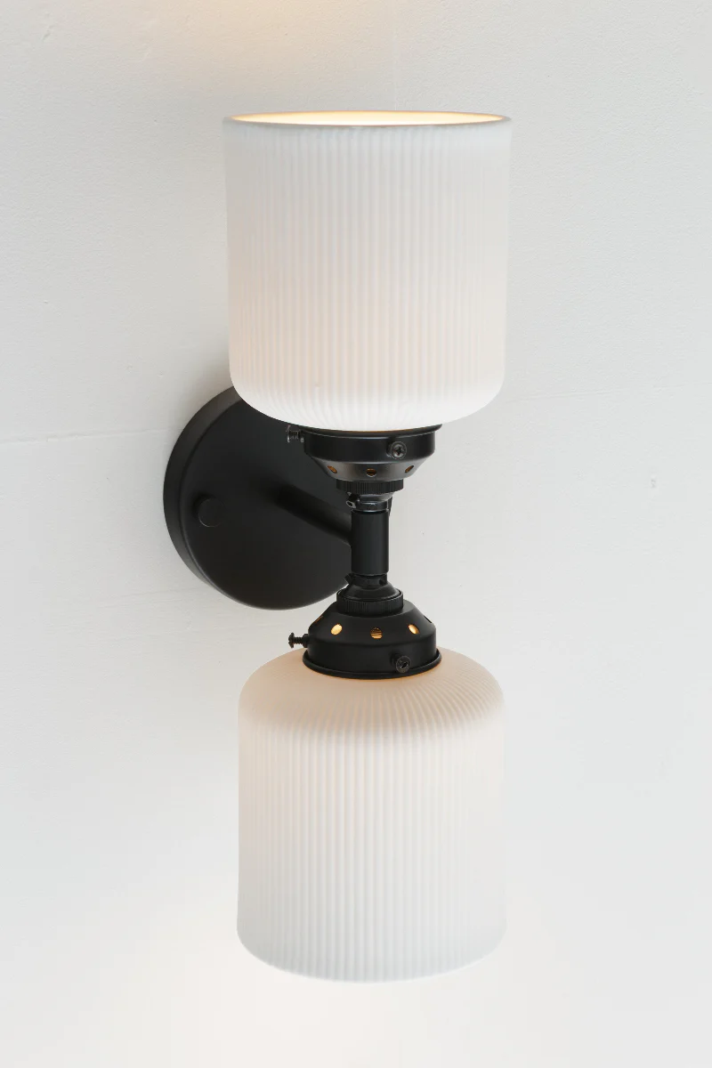 Portofino Ceramic Double Light Wall Sconce - Image 6