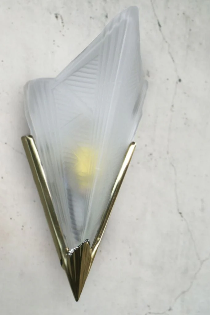 Ritz Deco Glass Wall Light - Image 3