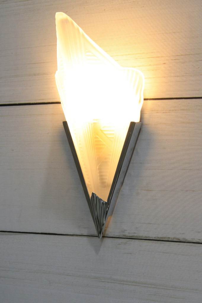 Ritz Deco Glass Wall Light - Image 6
