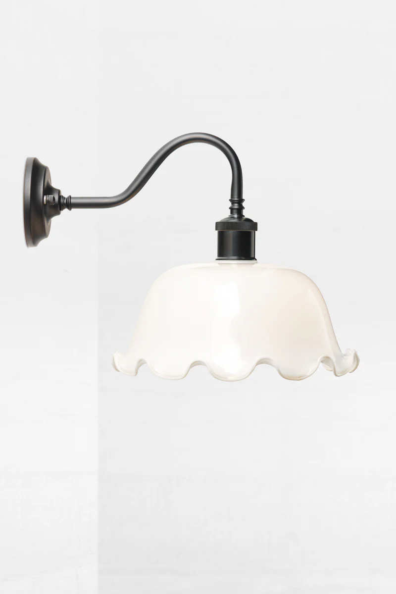 Southington Glass Gooseneck Wall Sconce - Image 10