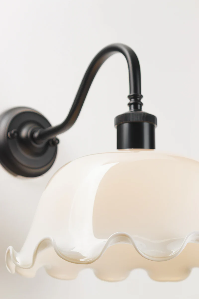 Southington Glass Gooseneck Wall Sconce - Image 4
