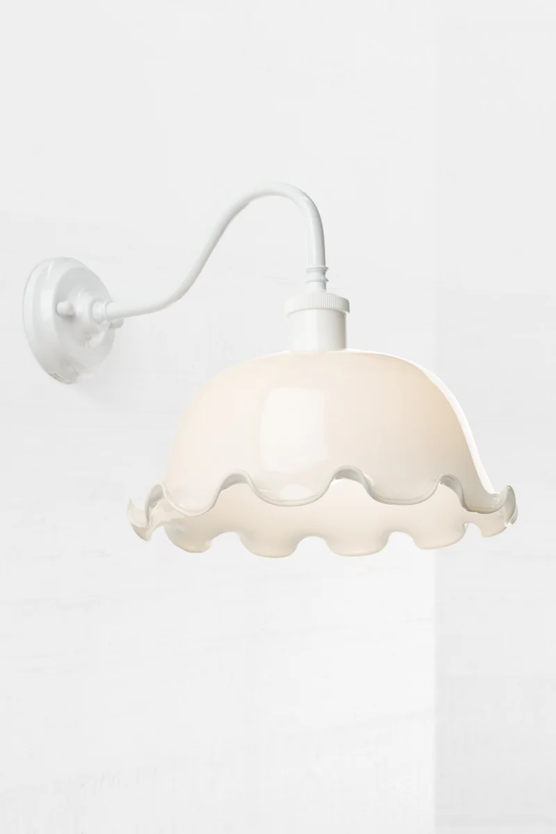 Southington Glass Gooseneck Wall Sconce - Image 6