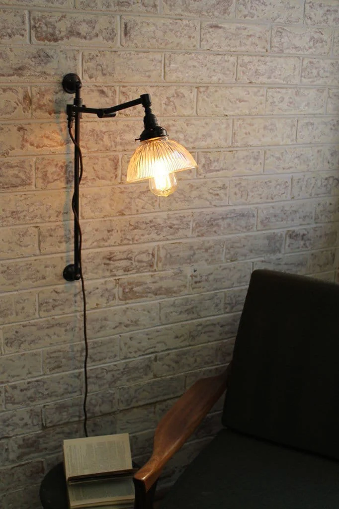 Como Swing Arm Glass Wall Lamp - Image 17