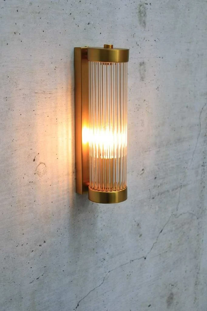Teller Glass Rod Wall Light