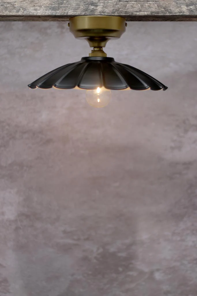 Vintage Umbrella Close To Ceiling Light - Image 12