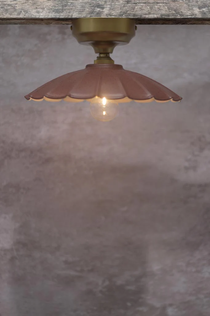Vintage Umbrella Close To Ceiling Light - Image 13