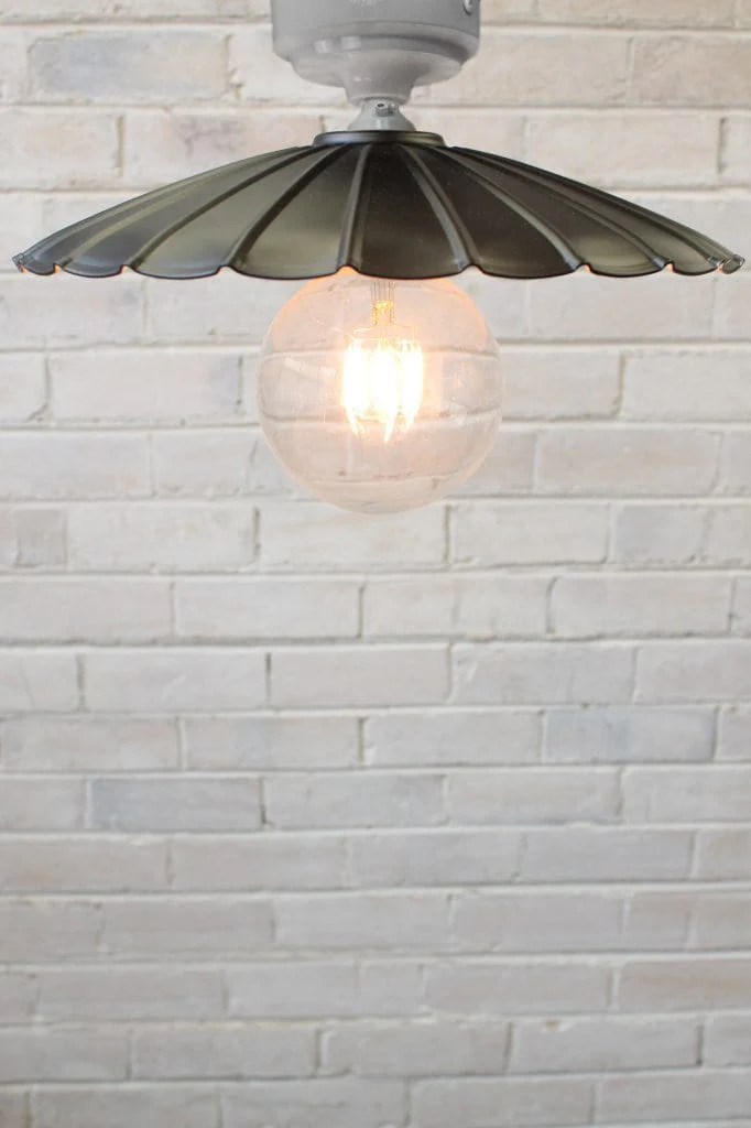 Vintage Umbrella Close To Ceiling Light - Image 18