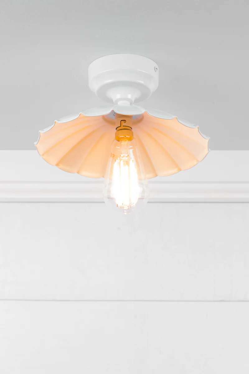 Vintage Umbrella Close To Ceiling Light - Image 3
