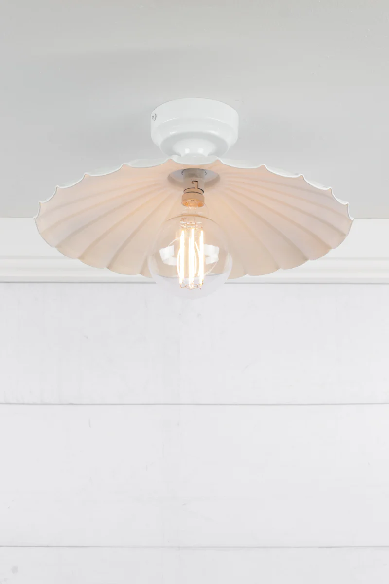Vintage Umbrella Close To Ceiling Light - Image 4
