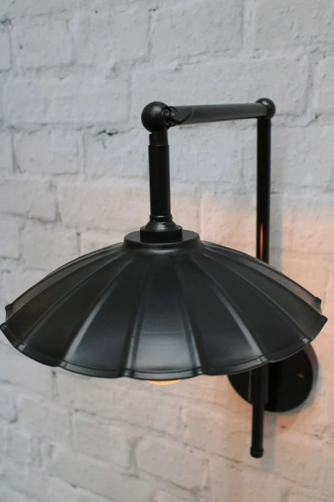 Umbrella Adjustable Swivel Wall Light - Image 4
