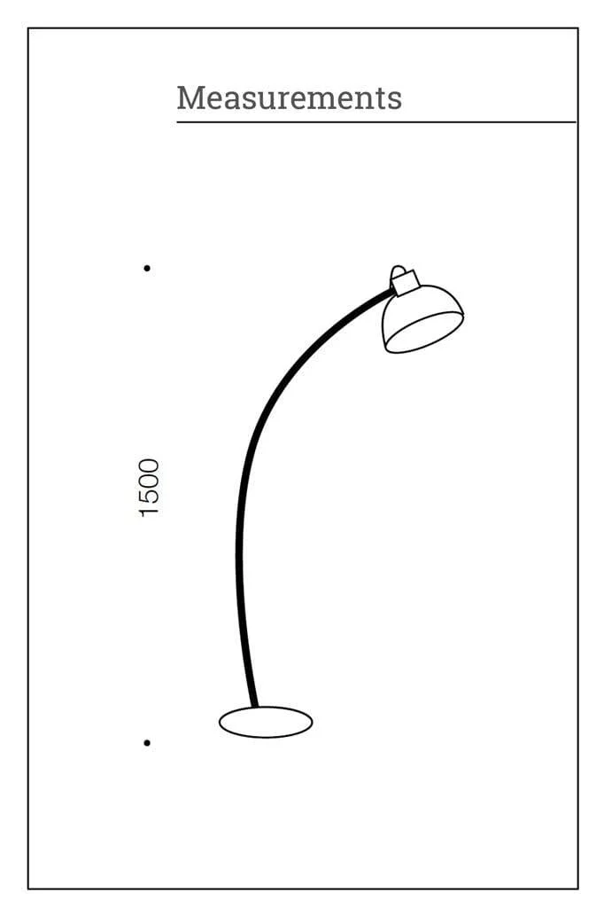 Upwey Arc Floor Lamp - Image 5