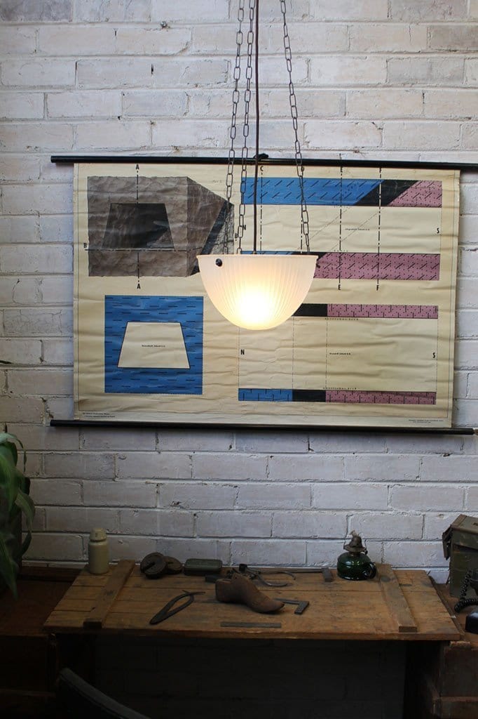 Vintage Hanging Bowl Light - Image 11