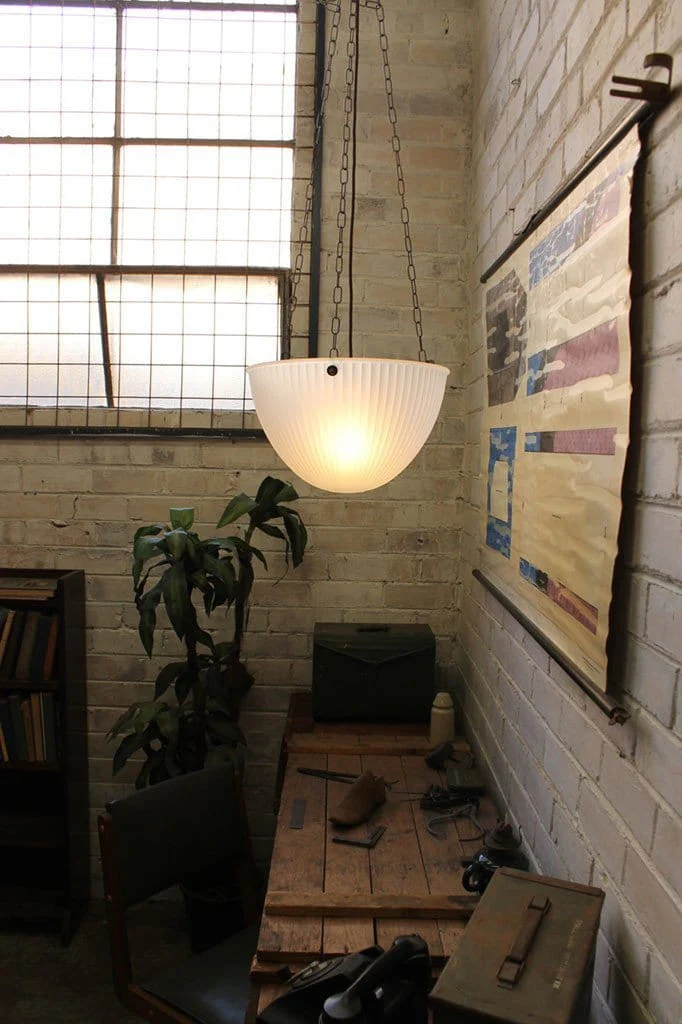 Vintage Hanging Bowl Light - Image 7