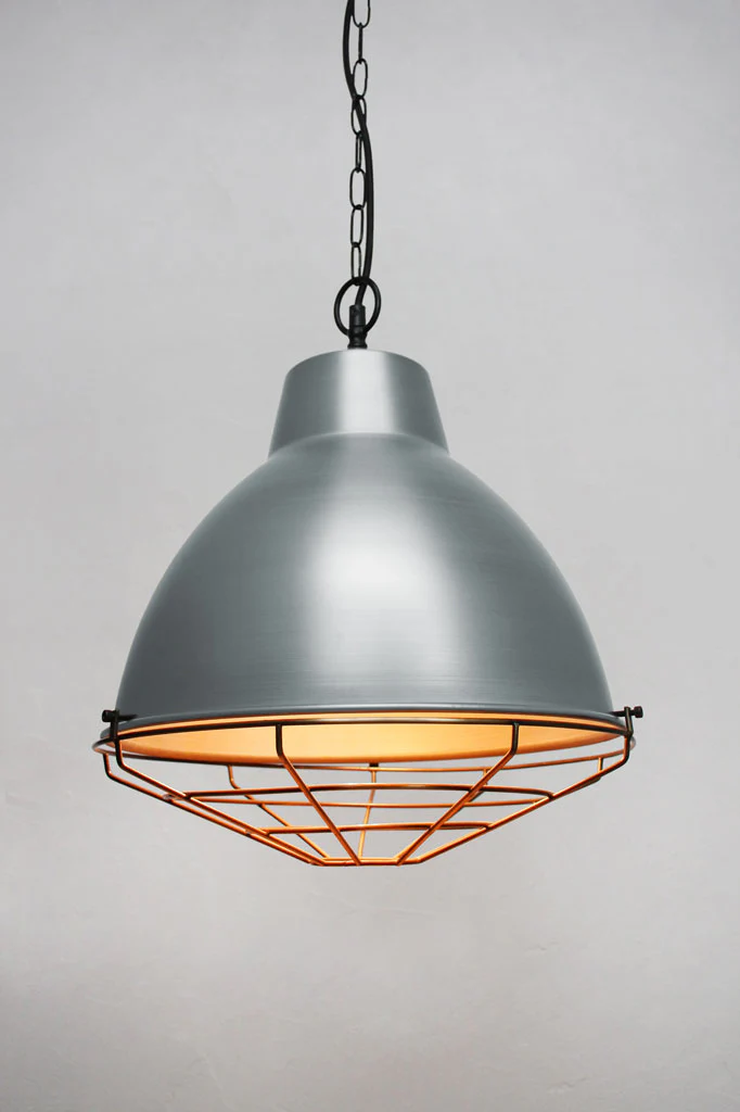Vintage Steel Loft Pendant Light - Image 16