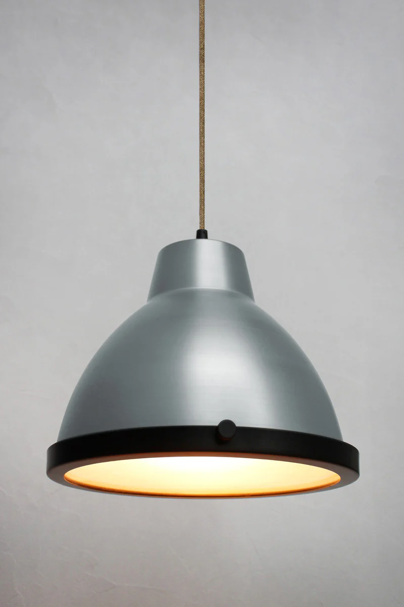 Vintage Steel Loft Pendant Light - Image 4