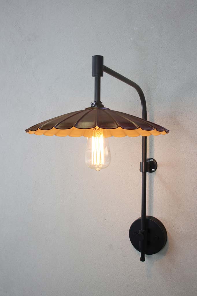 Vintage Umbrella Wall Lamps with Wall Plug - Image 14