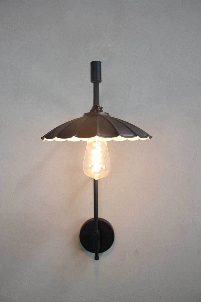 Vintage Umbrella Wall Lamps with Wall Plug - Image 15