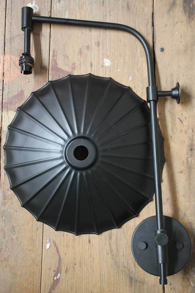 Vintage Umbrella Wall Lamps with Wall Plug - Image 18