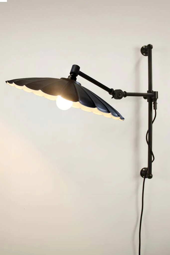 Vintage Umbrella Wall Lamps with Wall Plug - Image 30