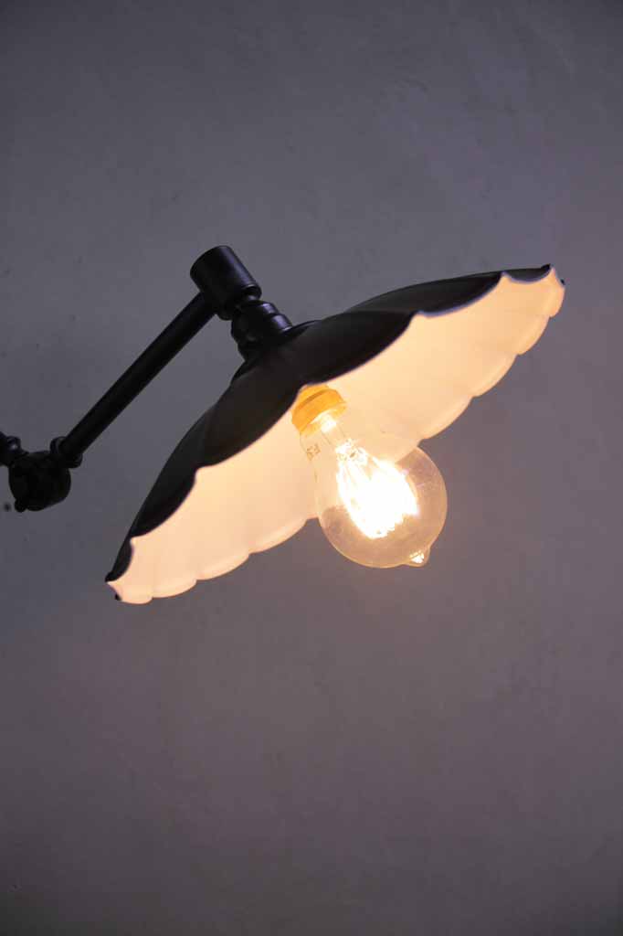 Vintage Umbrella Wall Lamps with Wall Plug - Image 31