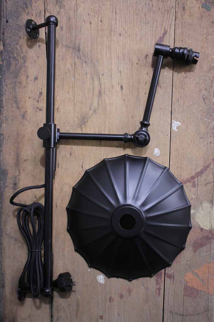 Vintage Umbrella Wall Lamps with Wall Plug - Image 35