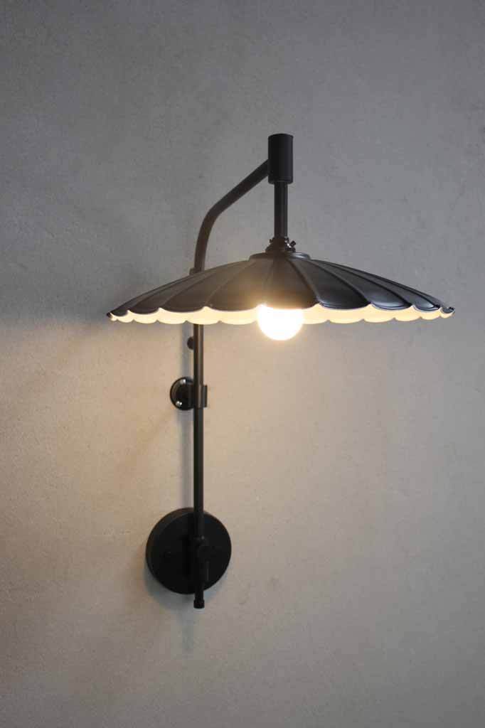 Vintage Umbrella Wall Lamps with Wall Plug - Image 7