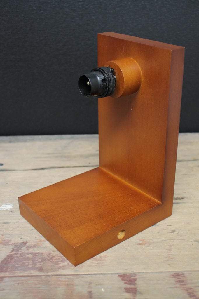 Wood Wall Sconces - B22 Lamp Holder - Image 6
